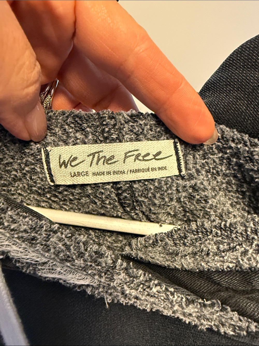 Free People oversized hoodie - Picture 2 of 4